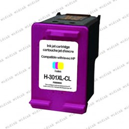 Cartouche compatible HP 301 XL (CH562EE/CH564EE) - Couleur - 18ml