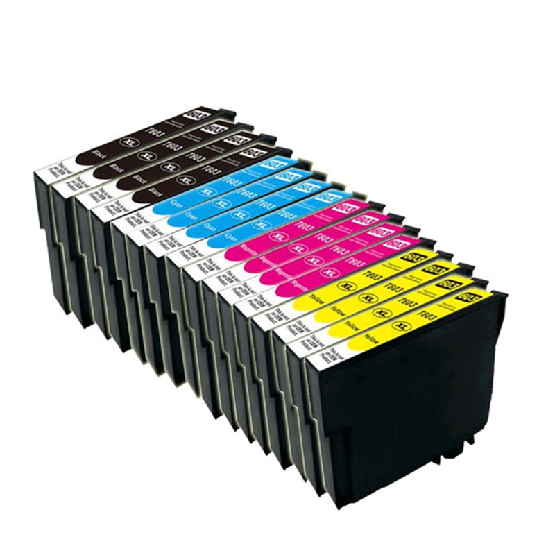 Lot de 10 Cartouches compatibles Epson T603XL Lot de 10 Cartouches compatibles Epson T603XL