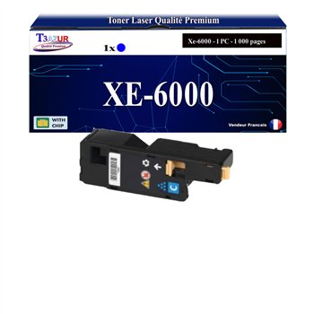 Toner compatible Xerox Phaser 6000/6010 (106R01627) -Cyan - 1 000 pages
