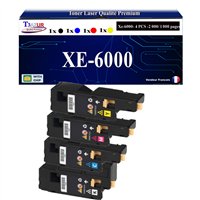 Lot de 4 Toners compatibles Xerox Phaser 6000/ 6010