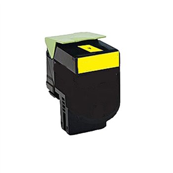 Toner compatible Lexmark C540N/C544DN/X544N (C540H1YG)- Jaune - 2 000 pages