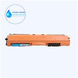 Toner compatible avec HP CE311A/CF351A (126A/130A)/ Canon 729 - Cyan - 1 000 pages