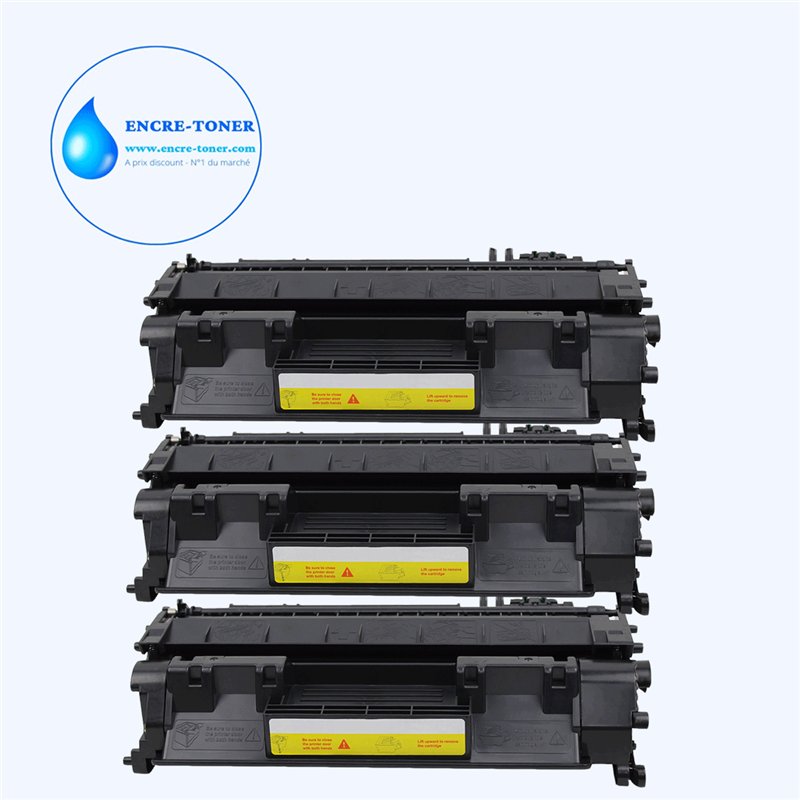 Lot de 3 Toners compatibles avec Canon 719