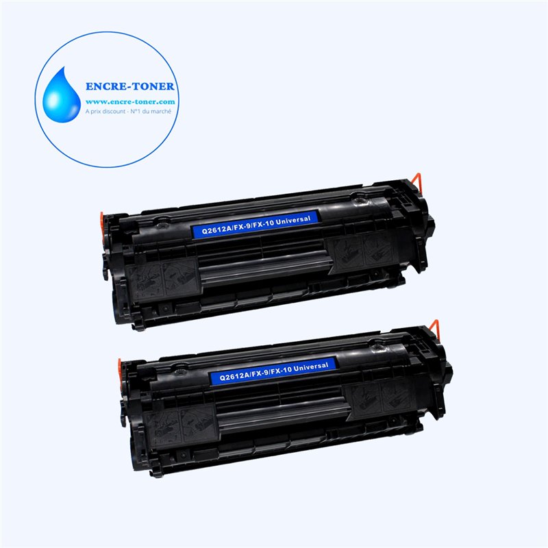 2x Toners compatibles avec Canon FX10/FX9/104/703 (0263B002/7616A005) - 2 000 pages
