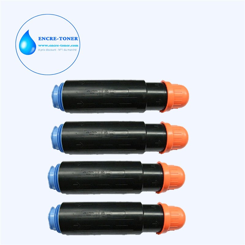 4x Toners compatibles Canon C-EXV11/C-EXV12 (9629A002/9634A002) - 21 000 pages