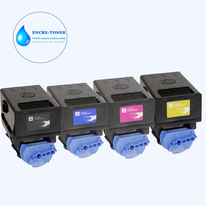 4x Toners compatibles avec Canon C-EXV21