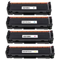 Lot de 4 Toner compatible HP W2210/2/3/4X (207X)