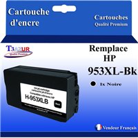Cartouche compatible HP 953XL/957XL (L0S70AE/L0S58AE/L0R40AE) - Noire - 56ml