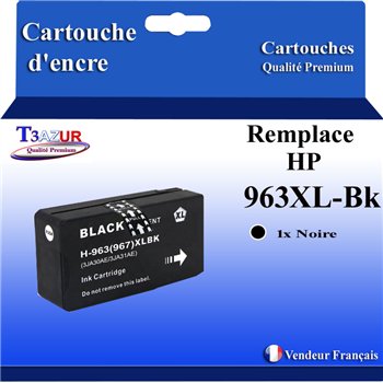 Uprint - Cartouche compatible avec HP 963XL (3JA28AE) - Magenta - 1 600p