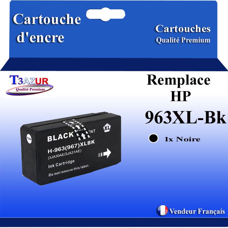 Uprint - Cartouche compatible avec HP 963XL (3JA28AE) - Magenta - 1 600p