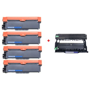 4xToners + Tambour compatibles avec Brother TN2420/ DR2400
