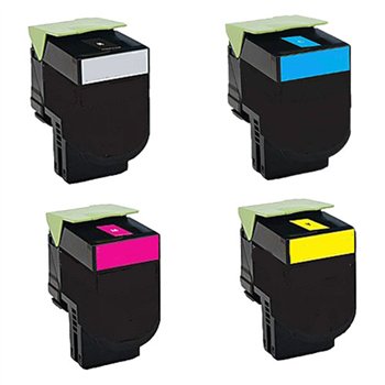 Toner compatible Lexmark CS310/CS410/CS510 (70C2HK0/702HK)- Noire - 4 000 pages