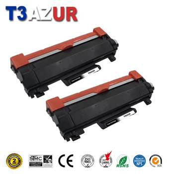 2x Toners compatibles Brother TN2420/ TN2410 - 3 000 pages