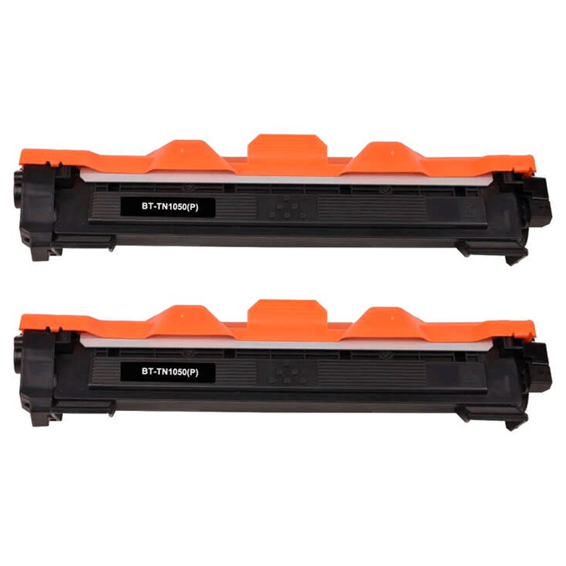 TN1050 - 2x Toner compatible Brother TN1050 - Monochrome - 1 000 pages