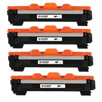 TN1050 - 4x Toners compatibles Brother TN1050 - Monochrome - 1 000 pages