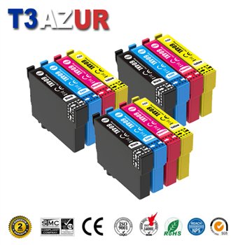 Lot de 8 Cartouches compatibles Epson 604XL