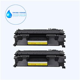 Lot de 2 Toners compatibles avec Canon 719