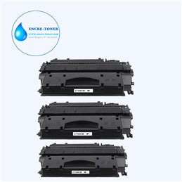 Lot de 3 Toners compatibles avec Canon 719H/CEXV40 (3480B002/3480B006) - 6 500 pages