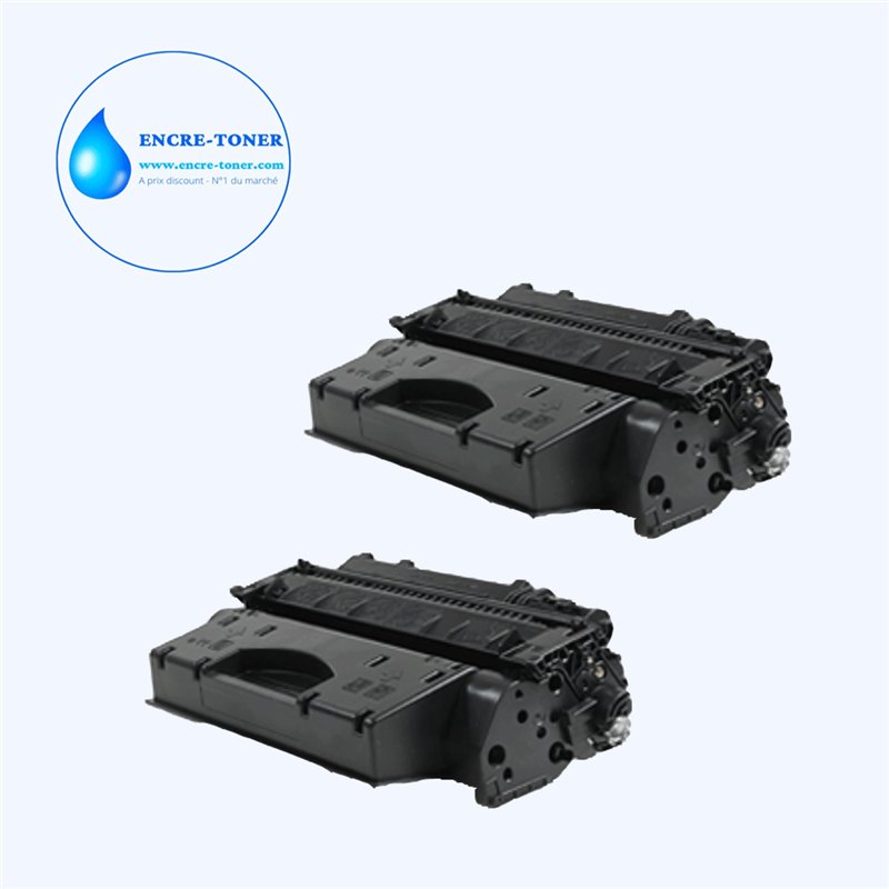 Lot de 2 Toners compatibles avec Canon 052H (2200C002)- 9 200 pages