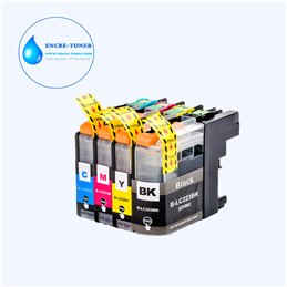 Lot de 4 Cartouches compatibles avec Brother LC223/ LC221 XL