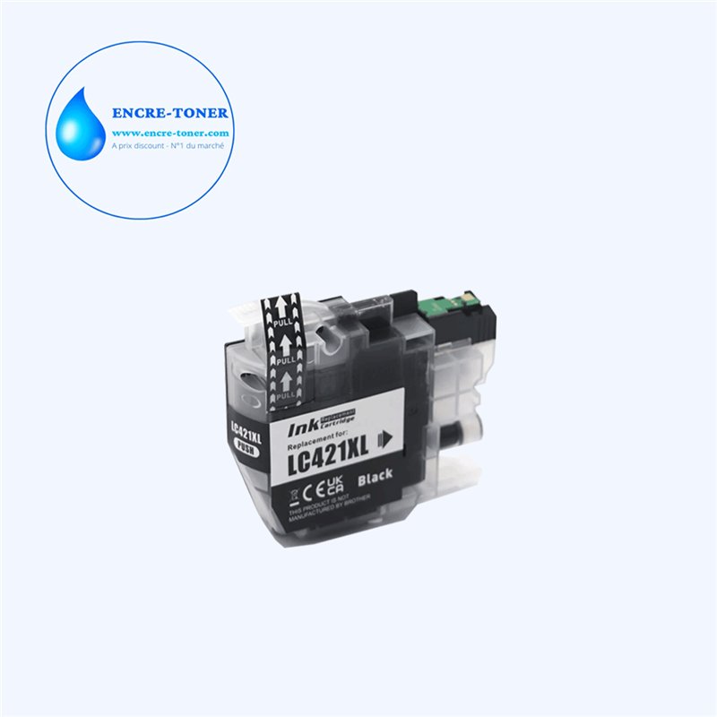 Cartouche compatible Brother LC421XL (LC421XLBK) Noire