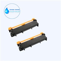 2x Toners compatibles Brother TN2320/ TN2310 - 2 600 pages