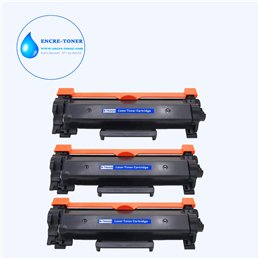 3x Toners compatibles Brother TN2420/ TN2410 - 3 000 pages