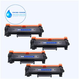 4x Toners compatibles Brother TN2420/ TN2410 - 3 000 pages