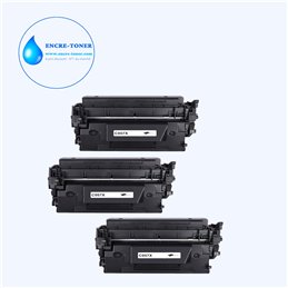 3x Toners compatibles Canon 057H (3010C002/3010C004) - 10 000 pages