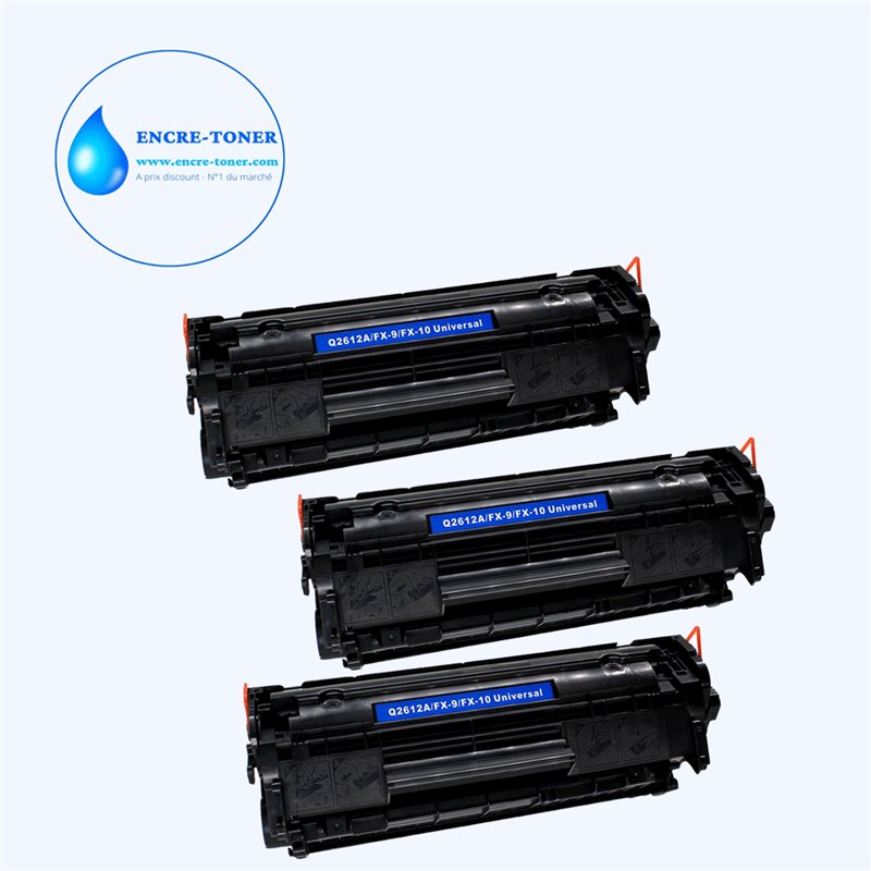 3x Toners compatibles avec Canon FX10/FX9/104/703 (0263B002/7616A005) - 2 000 pages