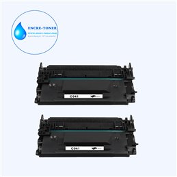 2x Toners compatibles avec Canon 041 (0452C002) - 10 000 pages